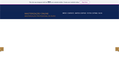 Desktop Screenshot of masterizacaoonline.com.br